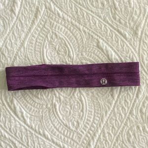 LuluLemon purple headband